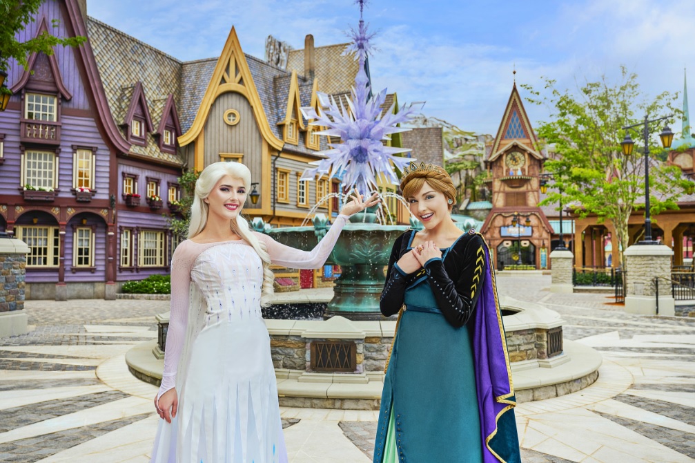 Hong Kong Disneyland debuts The World of Frozen, the first of its kind in the world